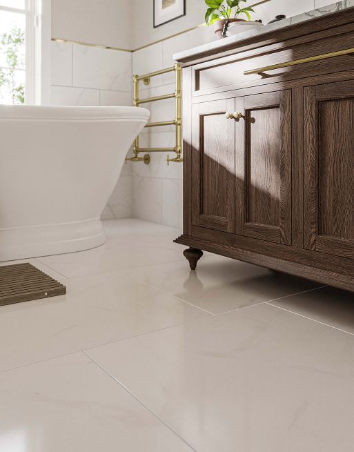 Santa Maria - White Marble - 60cm x 60cm