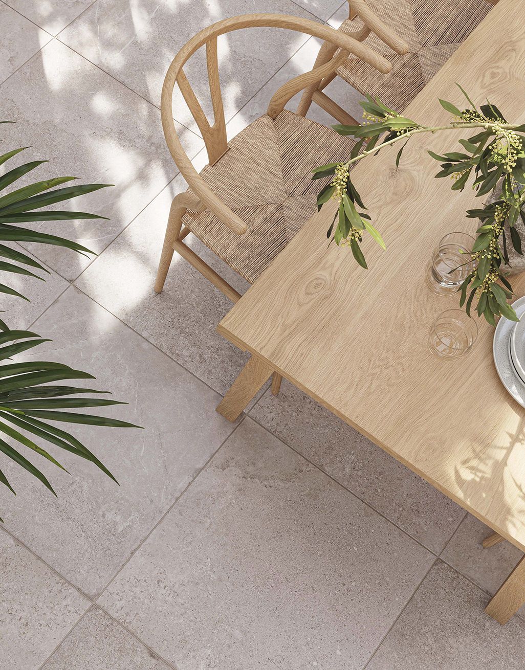 Kilmere Basalt Tumbled Tile 1