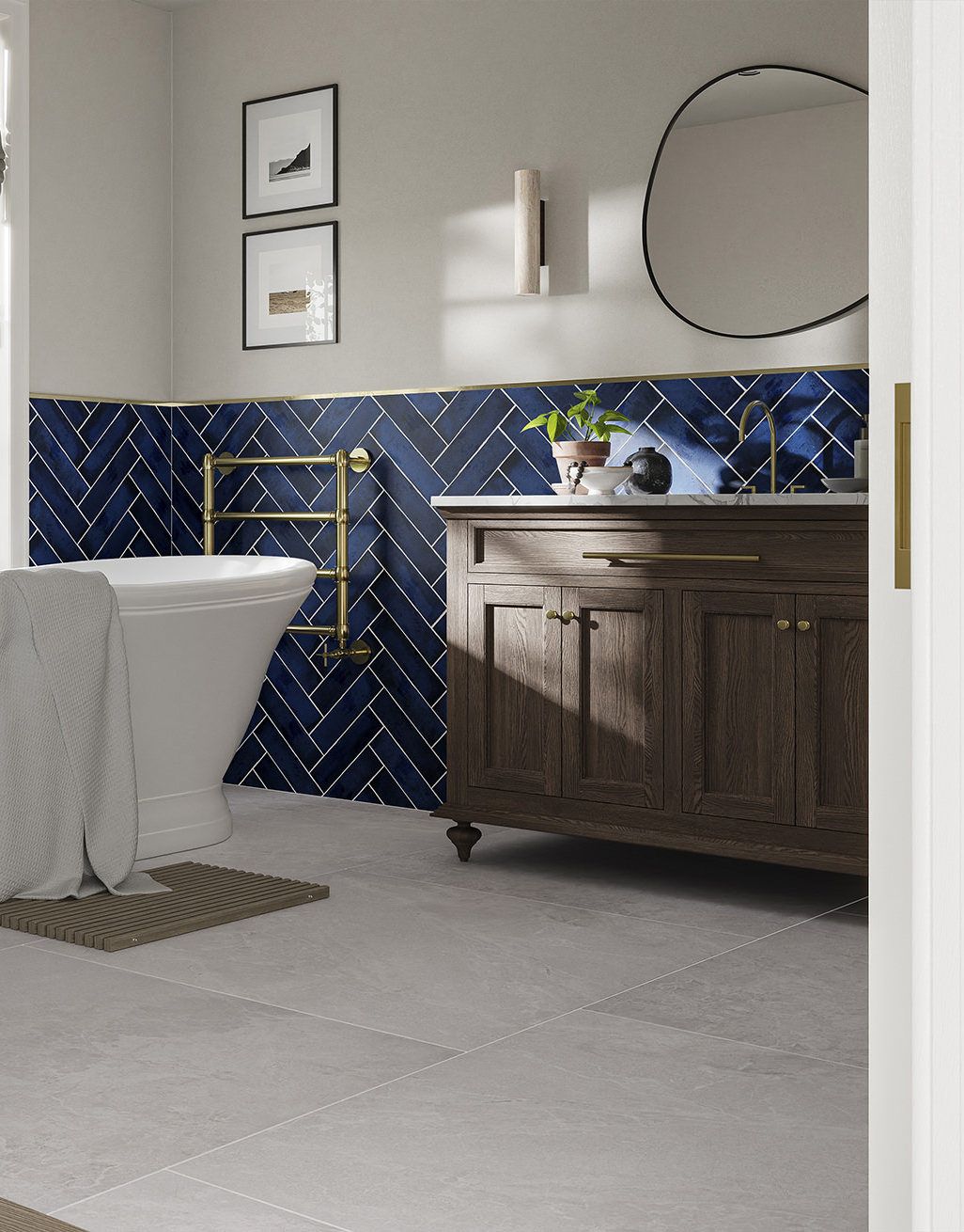 Luma Blue Subway Tile 3