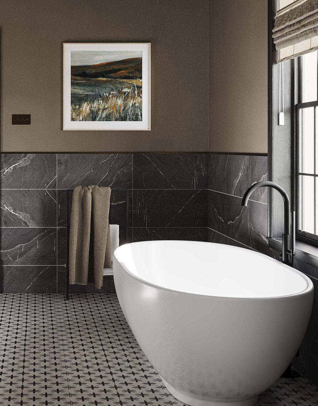 Ophelia Porcelain Tile 6