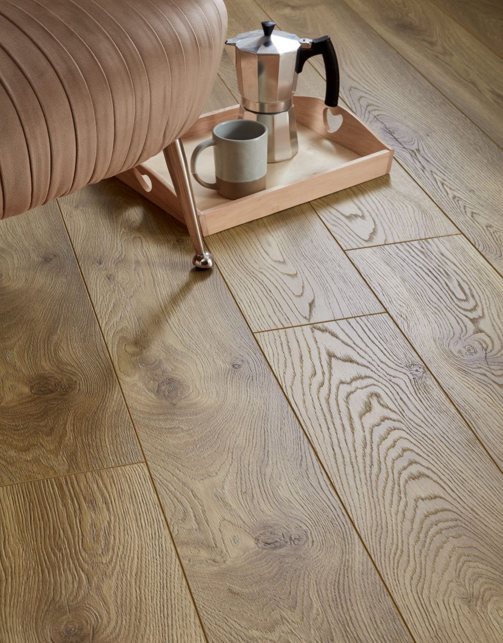 Palermo Long - Golden Oak Laminate Flooring 2