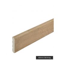 Light Oak Water Resistant Skirting 60mm