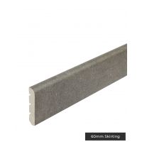 Stone Grey Water Resistant Skirting 60mm