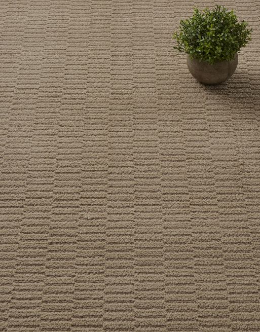 This carpet is 7.5mm thick, the compact pile of this carpet makes for a solid underfoot feel, giving support as you walk and is less likely to show footprints and other pile displacements.