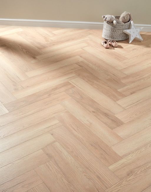 Herringbone - Elegant Oak Laminate Flooring
