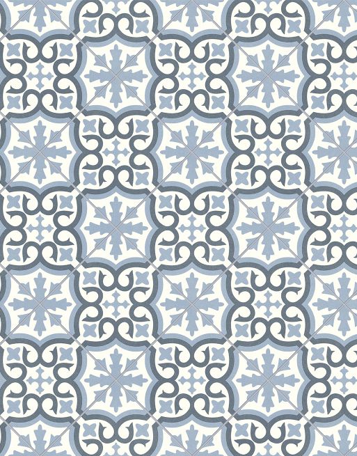 Rhodes - Sky Blue Mosaic Tiles