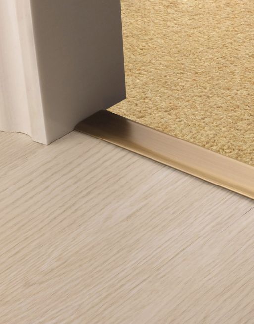 Elite Carpet to Laminate or Wood - Antique Brass
