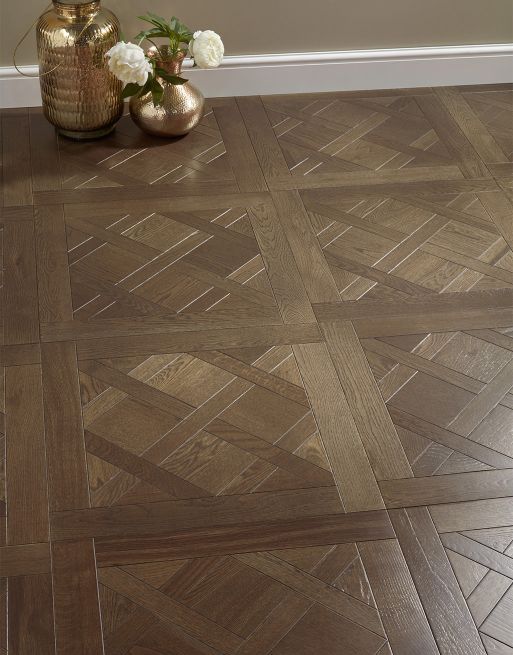 Loire Valley Vintage Oak Brushed & Oiled Versailles Tile Engineered Wood Flooring