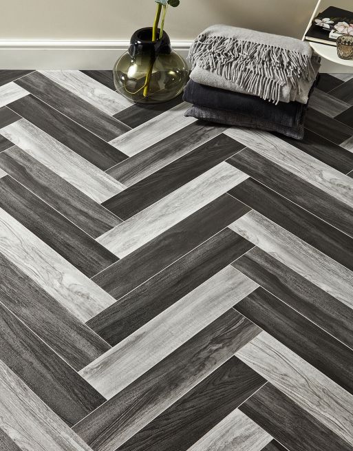 Wiltshire Carbon Parquet Flooring, Parquet Vinyl Flooring Tiles
