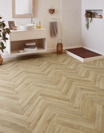 Herringbone - Honey Oak [7.50m x 3m]