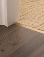 Elite Carpet to Tile or Door Edge - Satin Brass