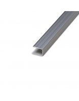20mm Stair Nosing - Stickdown - Aluminium Satin