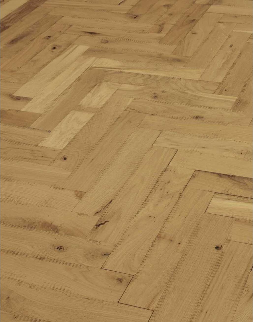 Unfinished Parquet Oak Solid Wood Flooring 4