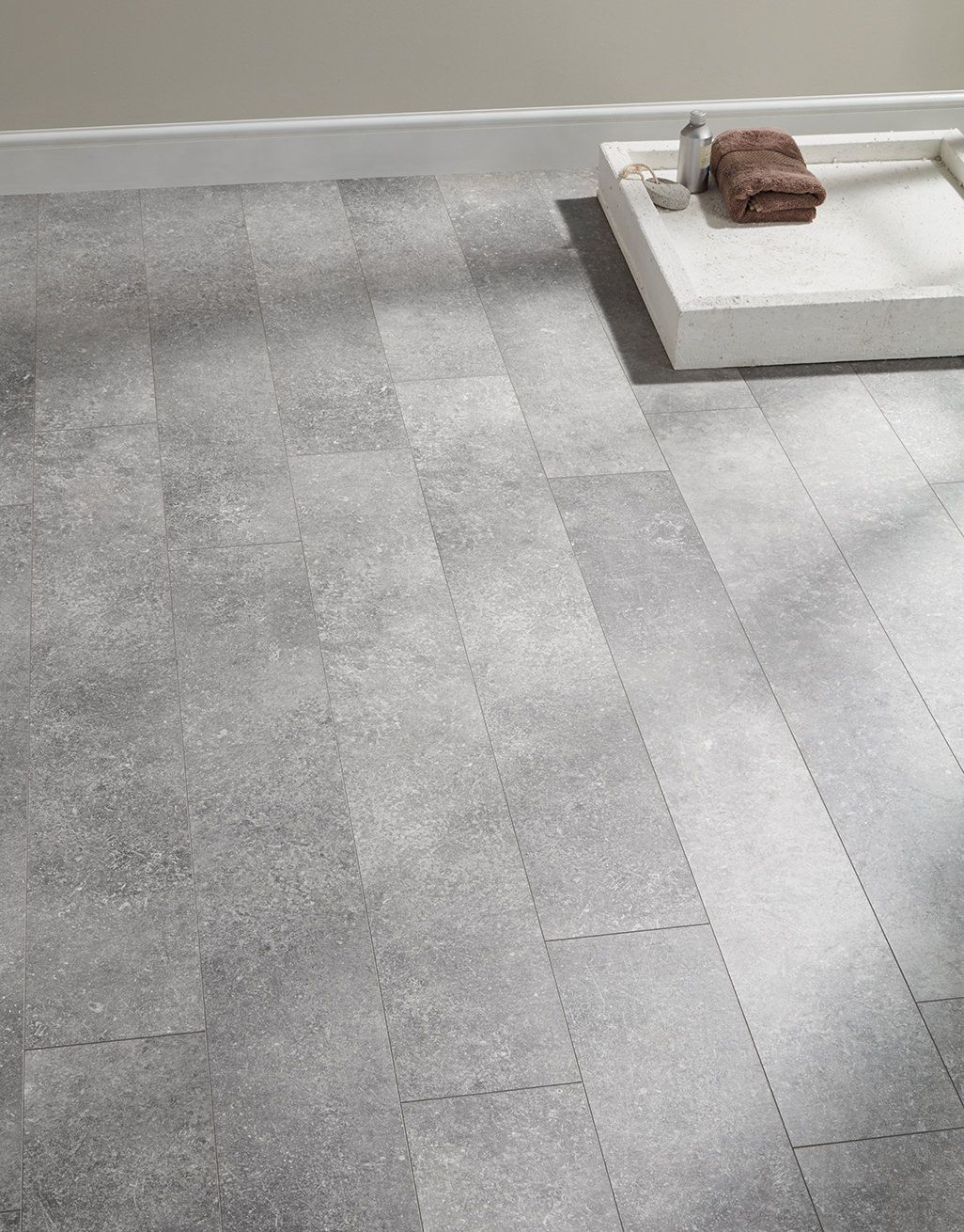 Valencia Tile Weathered Grey Laminate, Gray Laminate Tile Flooring