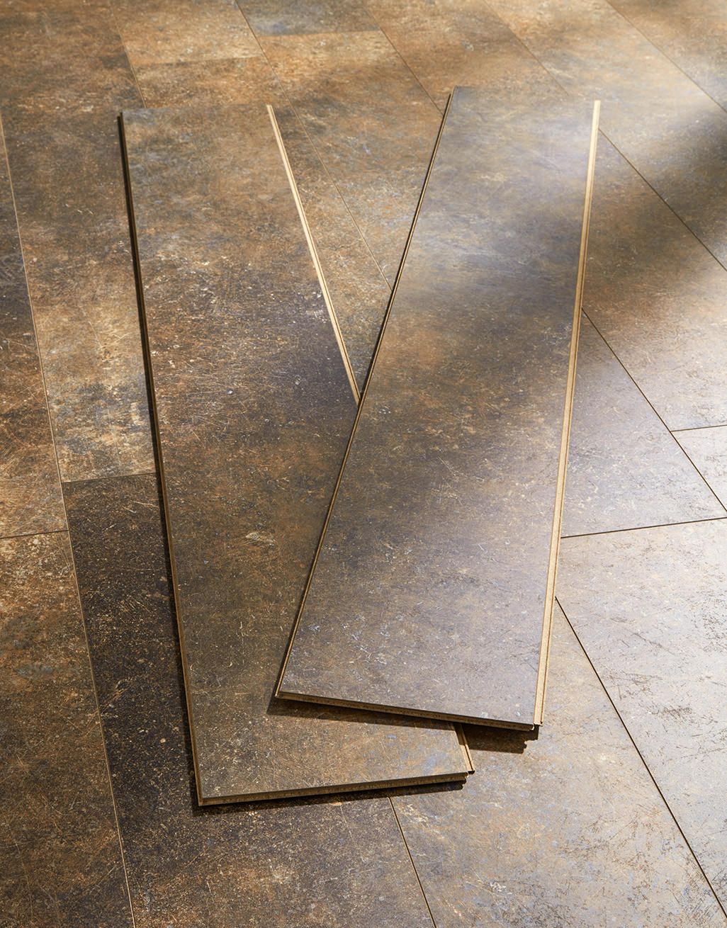 Valencia Tile - Copper Laminate Flooring 3
