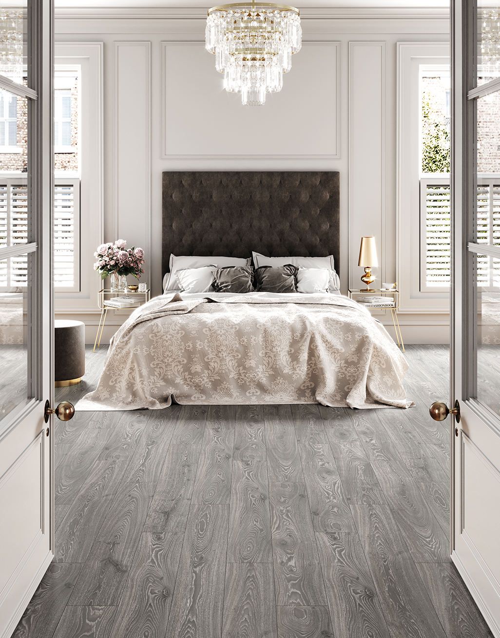 Villa - Timeless Oak Grey Laminate Flooring 4