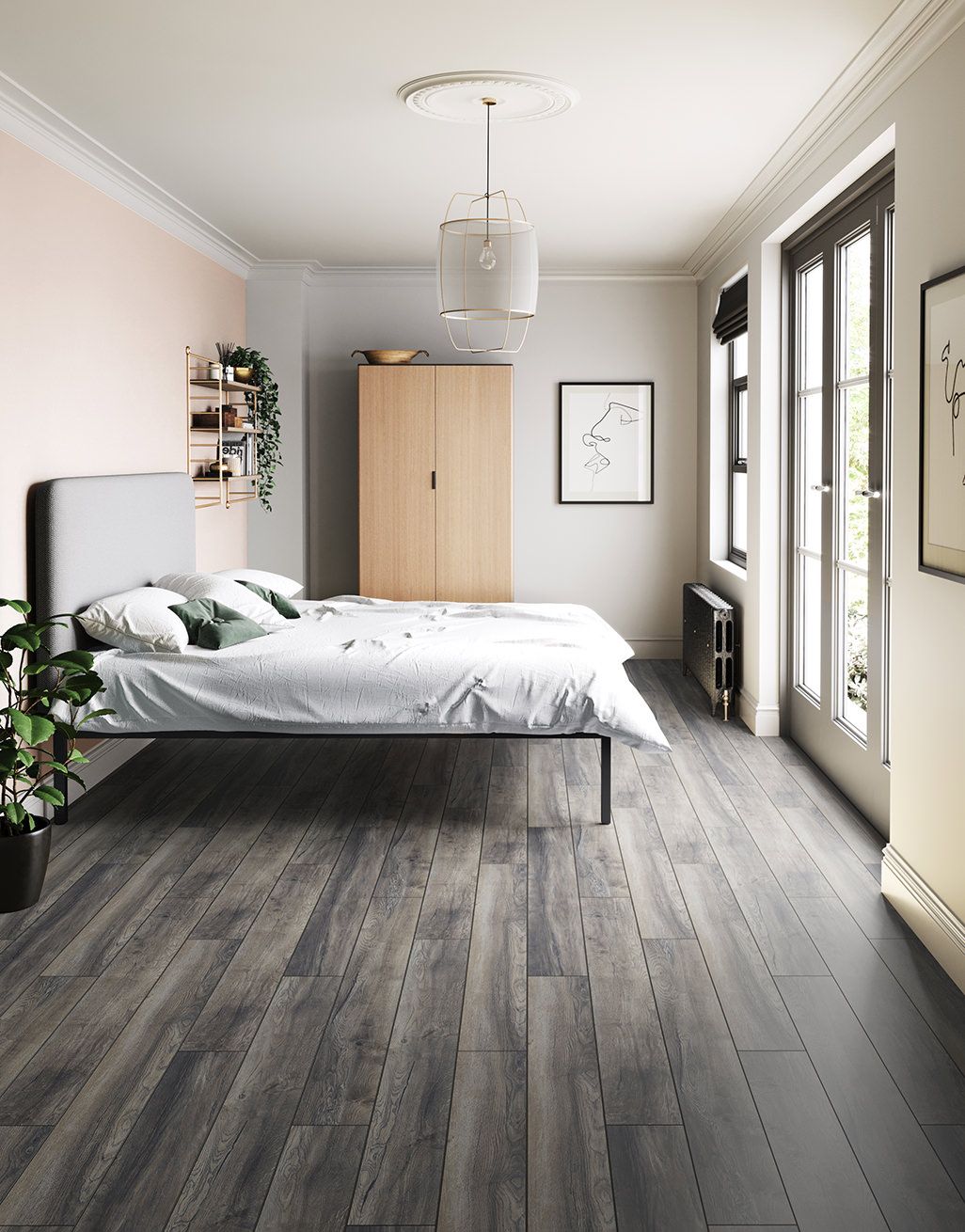 Bedroom grey floor deals