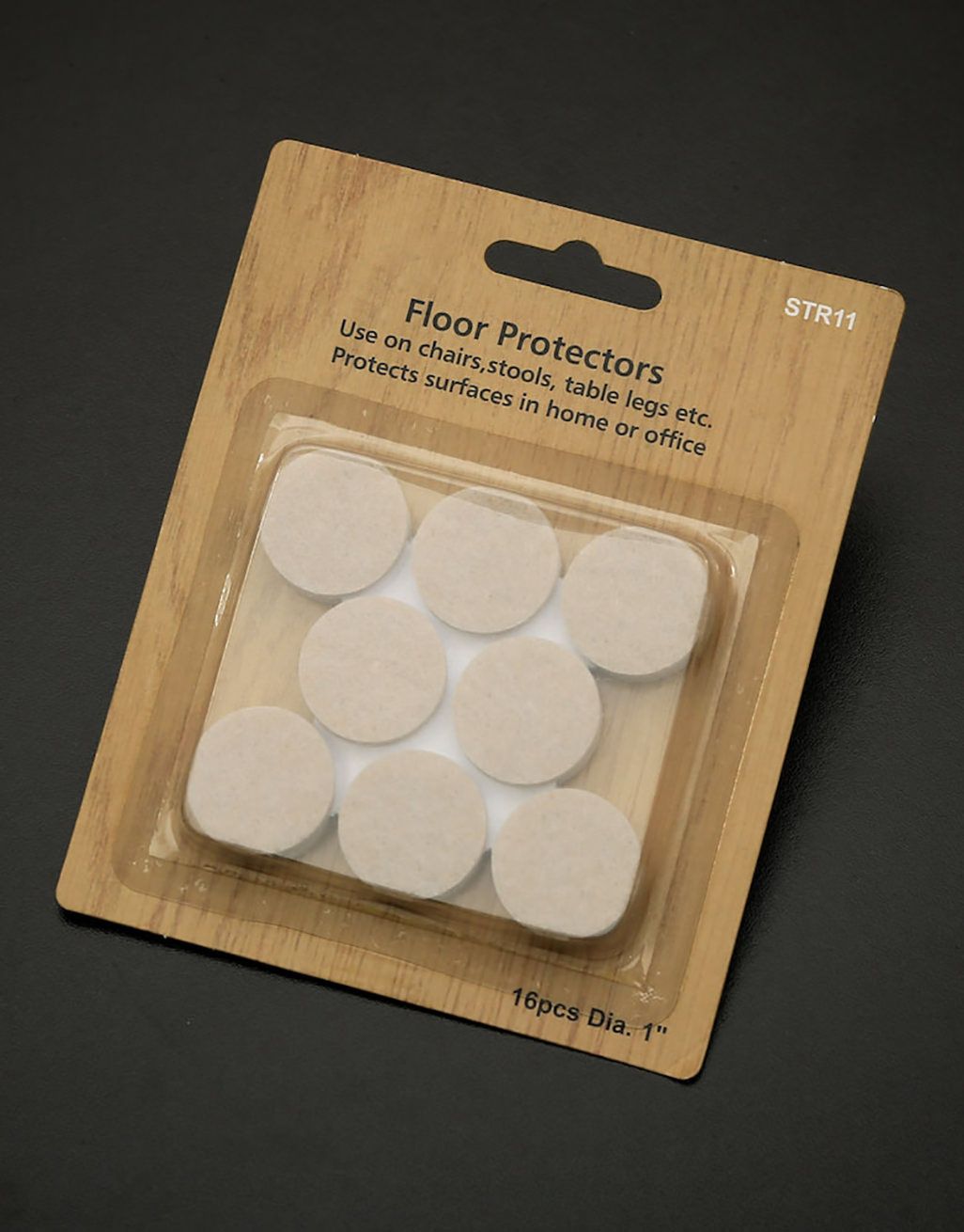 16 Piece Multi Pack Felt Self Adhesive Floor Protectors 1