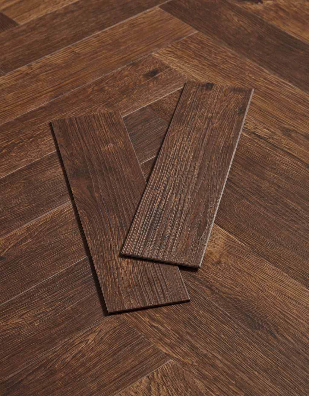 Classic Herringbone - Priory Oak LVT Flooring 3