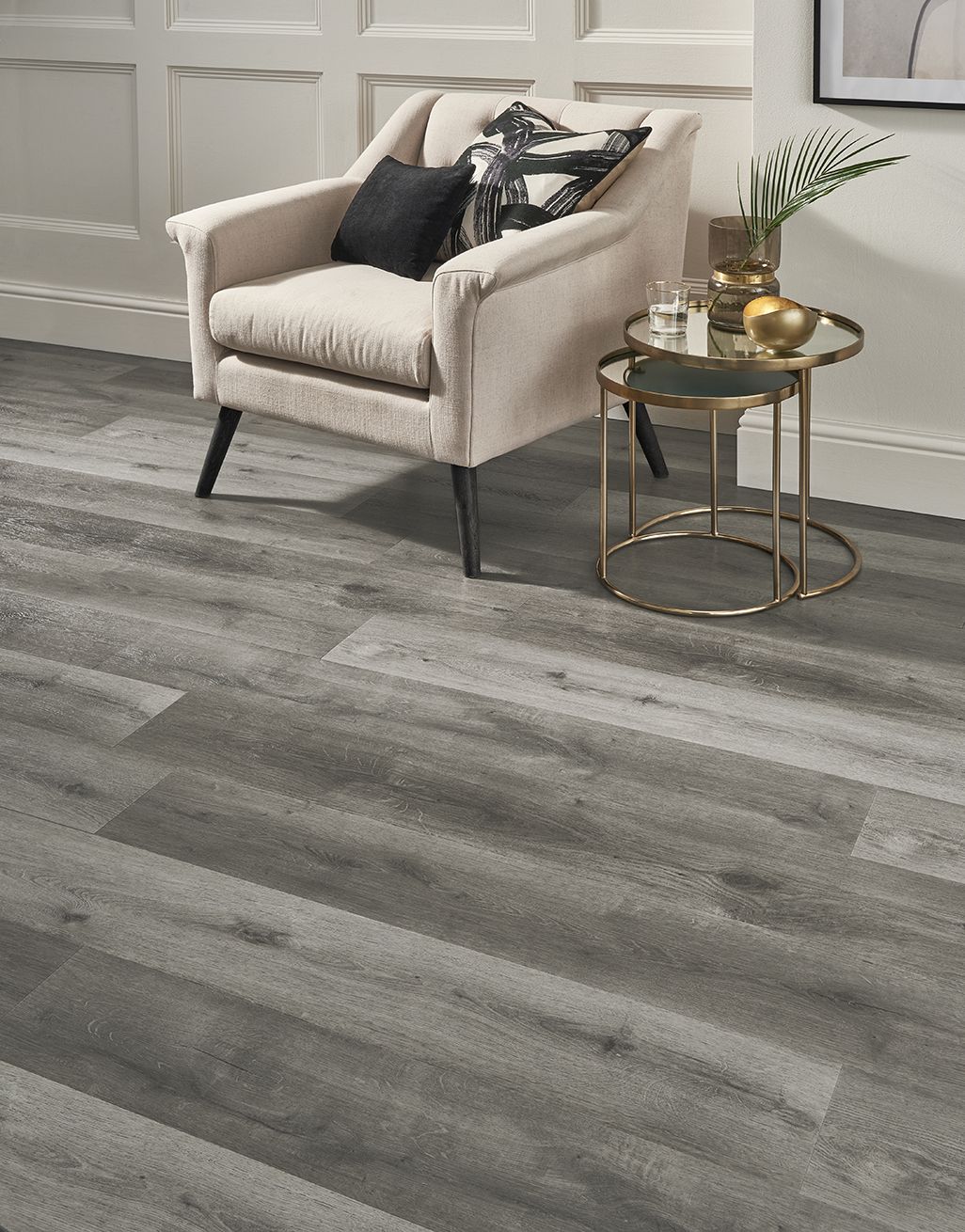 EvoCore Design Floor Artisan - Driftwood Grey Oak 1