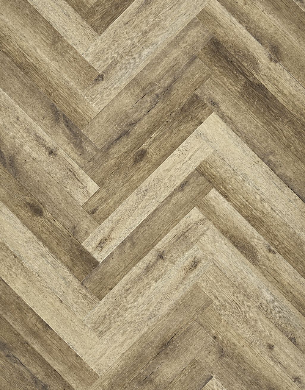 EvoCore Design Floor Artisan Herringbone - Natural English Oak 3