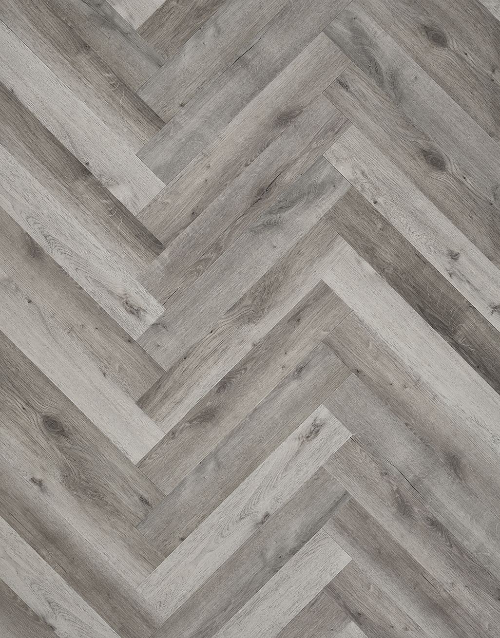 EvoCore Design Floor Artisan Herringbone - Shoreline Grey Oak 3