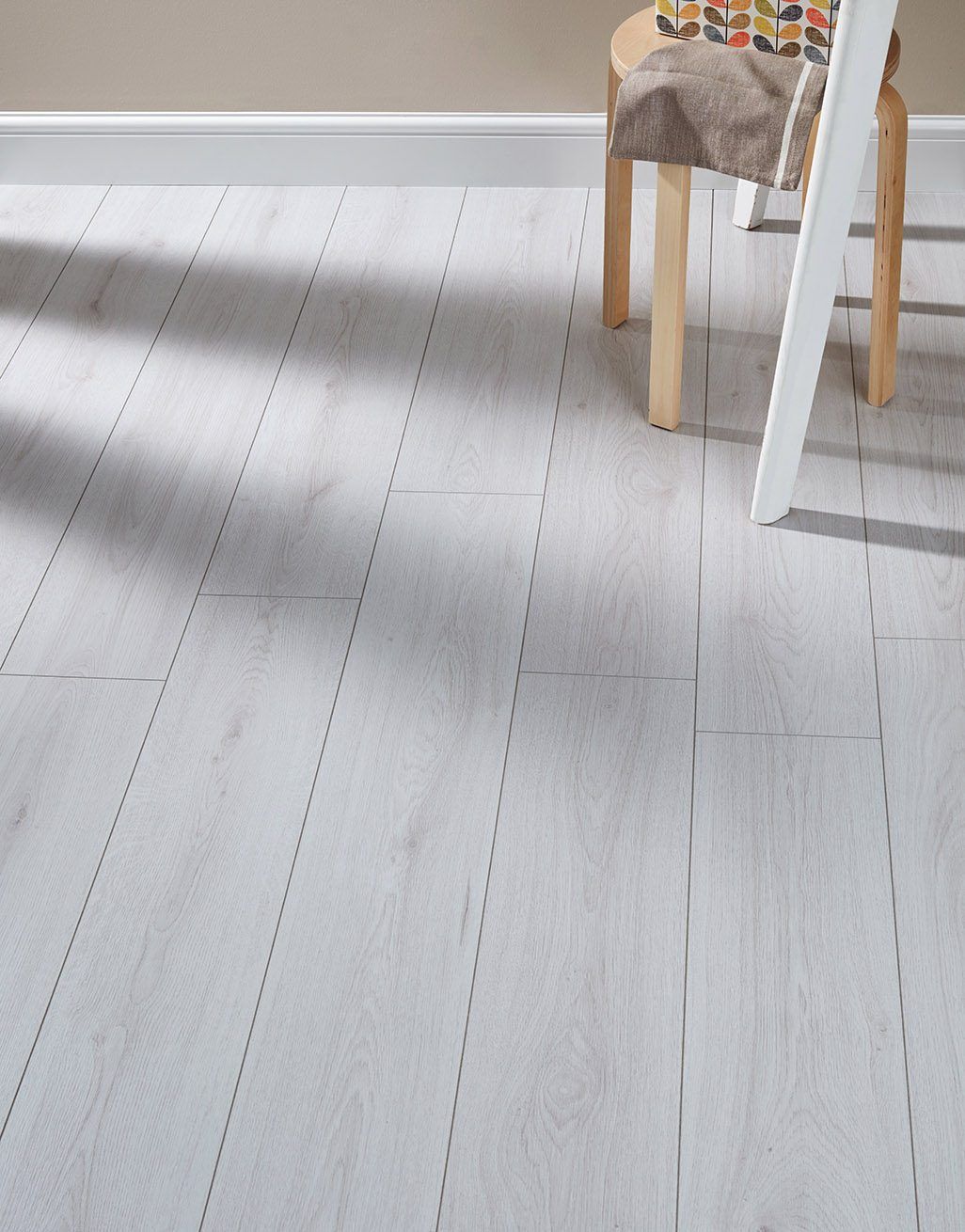 Farmhouse - White Laminate Flooring 1