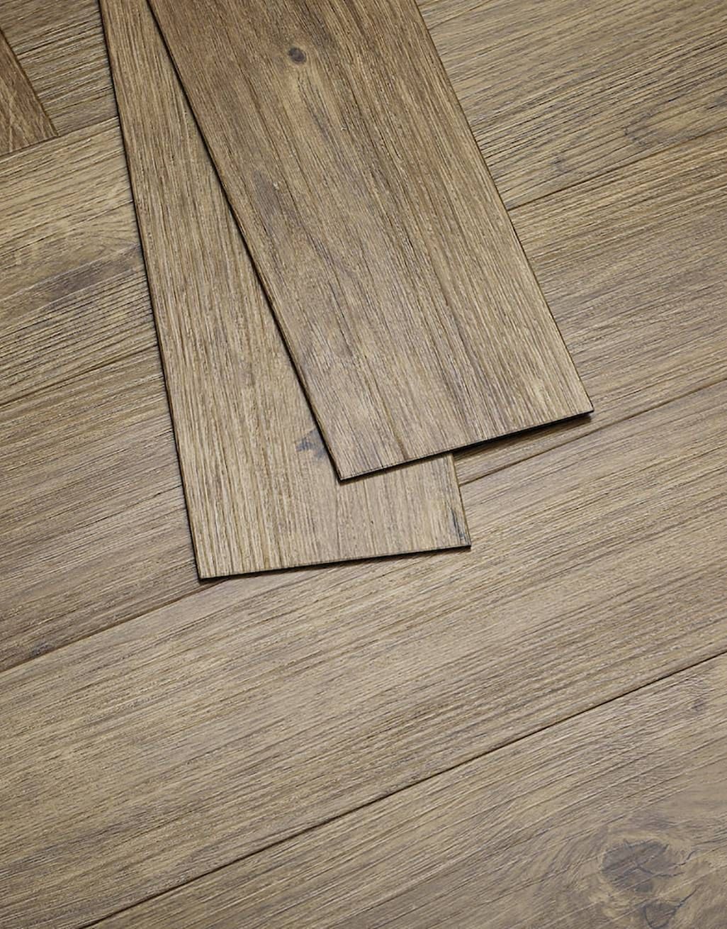 Herringbone - Golden Oak LVT Flooring 6