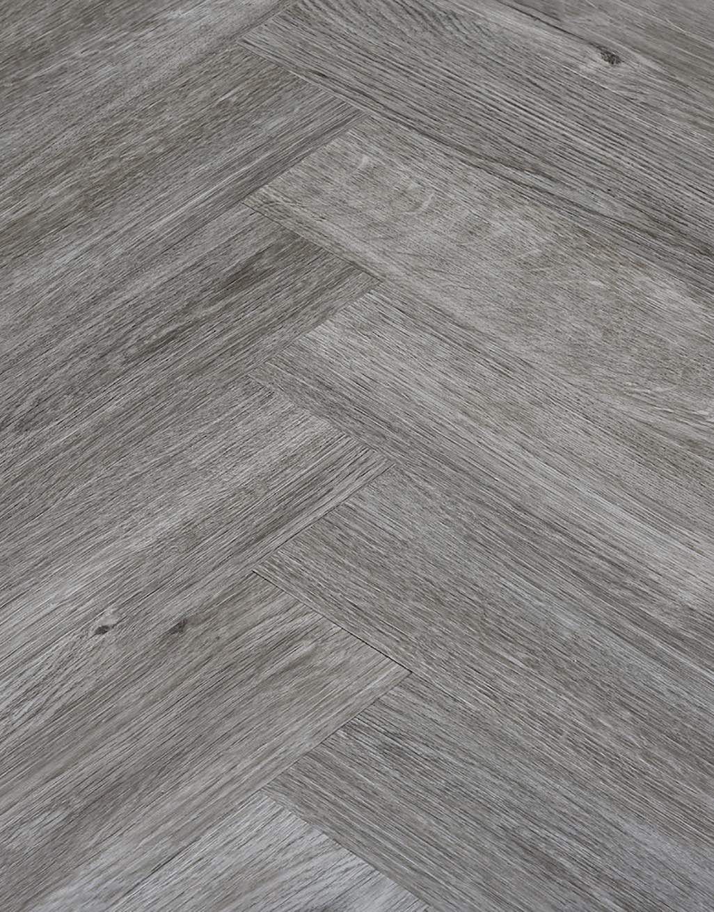 Herringbone - Grey Oak LVT Flooring 1
