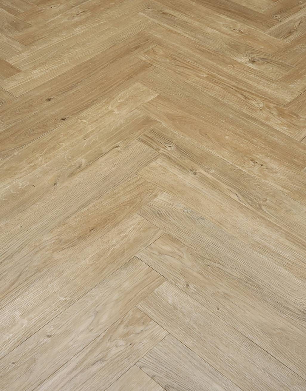 Prairie Oak Herringbone Waterproof LVT Vinyl Click Flooring