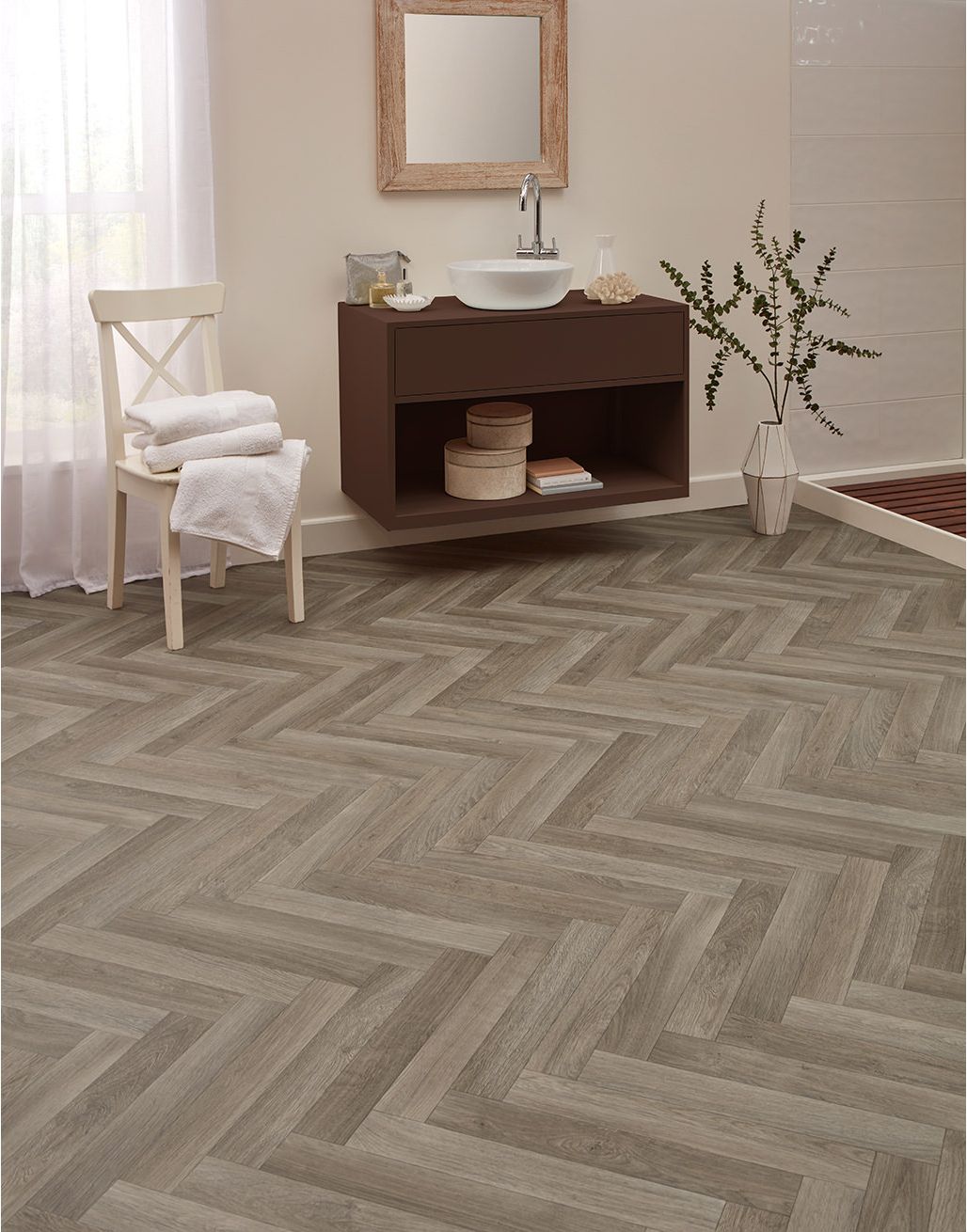 Herringbone - Ashen Oak 1