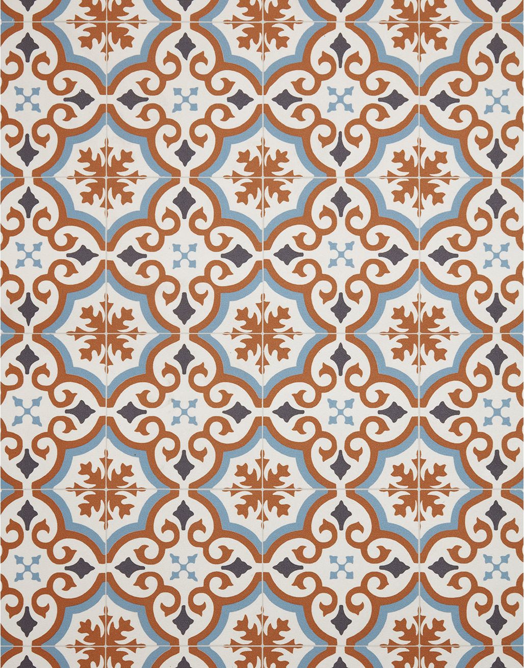 Patterned Tiles - Terracotta Mosaic 3