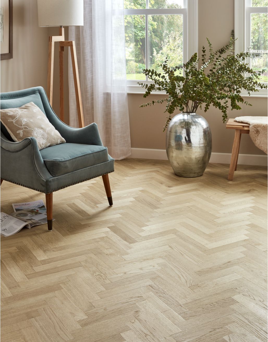 Solid Parquet Block Unfinished Solid Wood Flooring 1