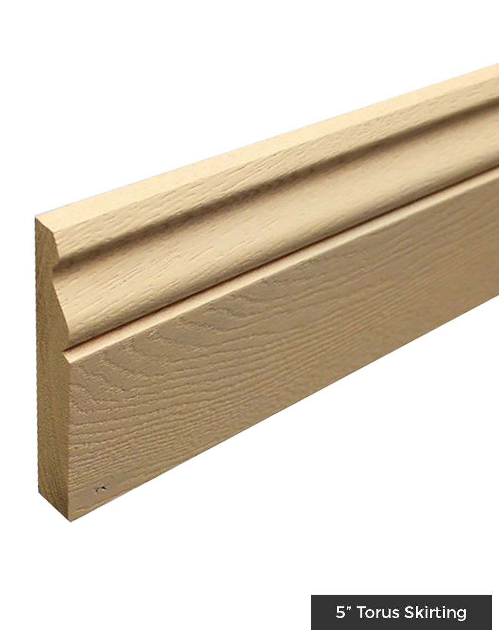 WS7 Solid Oak Skirting 2