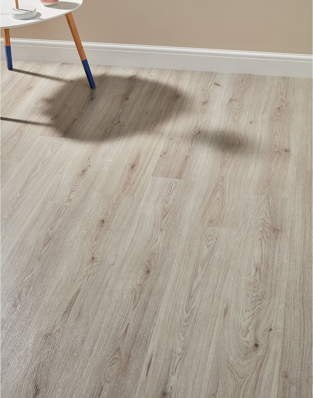 Super 6mm - Grey Oak Laminate Flooring 1