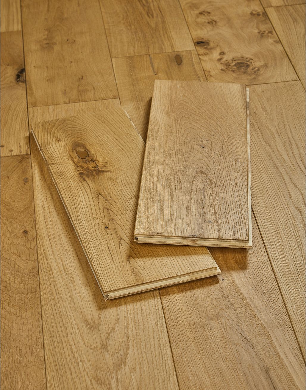 Classic Natural Oak Brushed & Oiled Engineered Wood 3