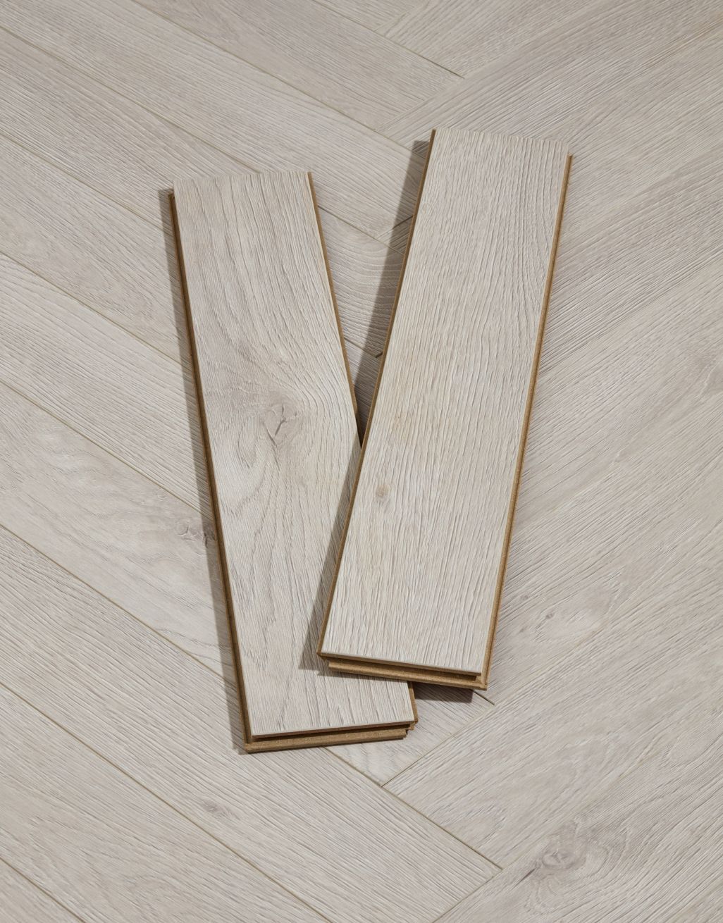Varenna Herringbone - Ben Nevis Oak Laminate Flooring 3