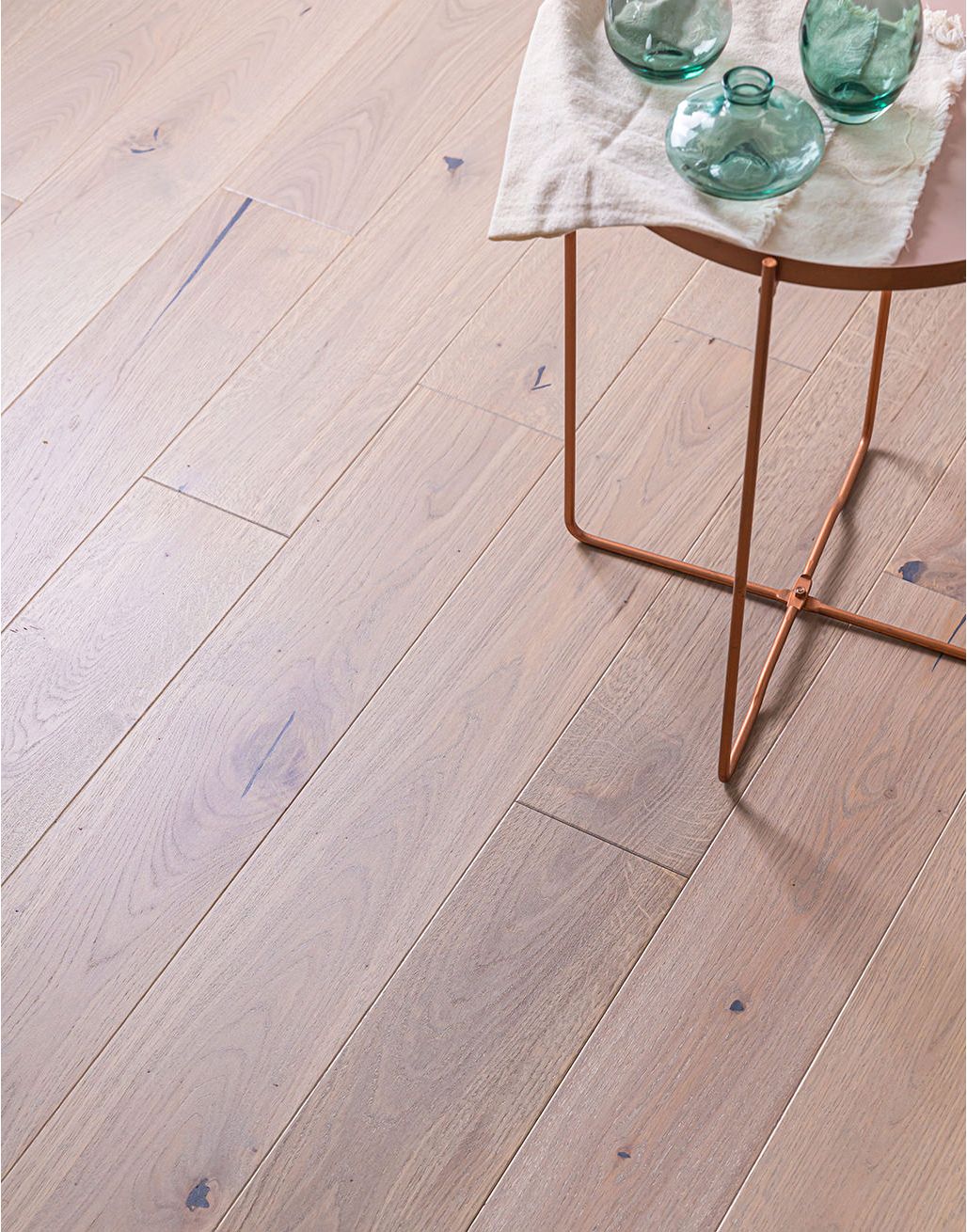 Kensington Grey Mist Oak Brushed & Lacquered Engineered Wood Flooring 2