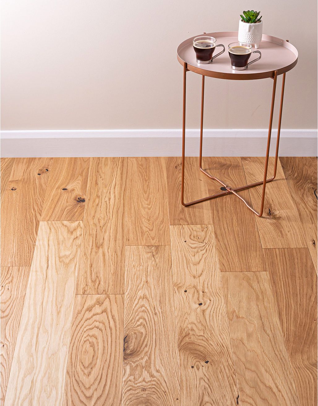 Kensington Natural Oak Brushed & Oiled Engineered Wood Flooring 1