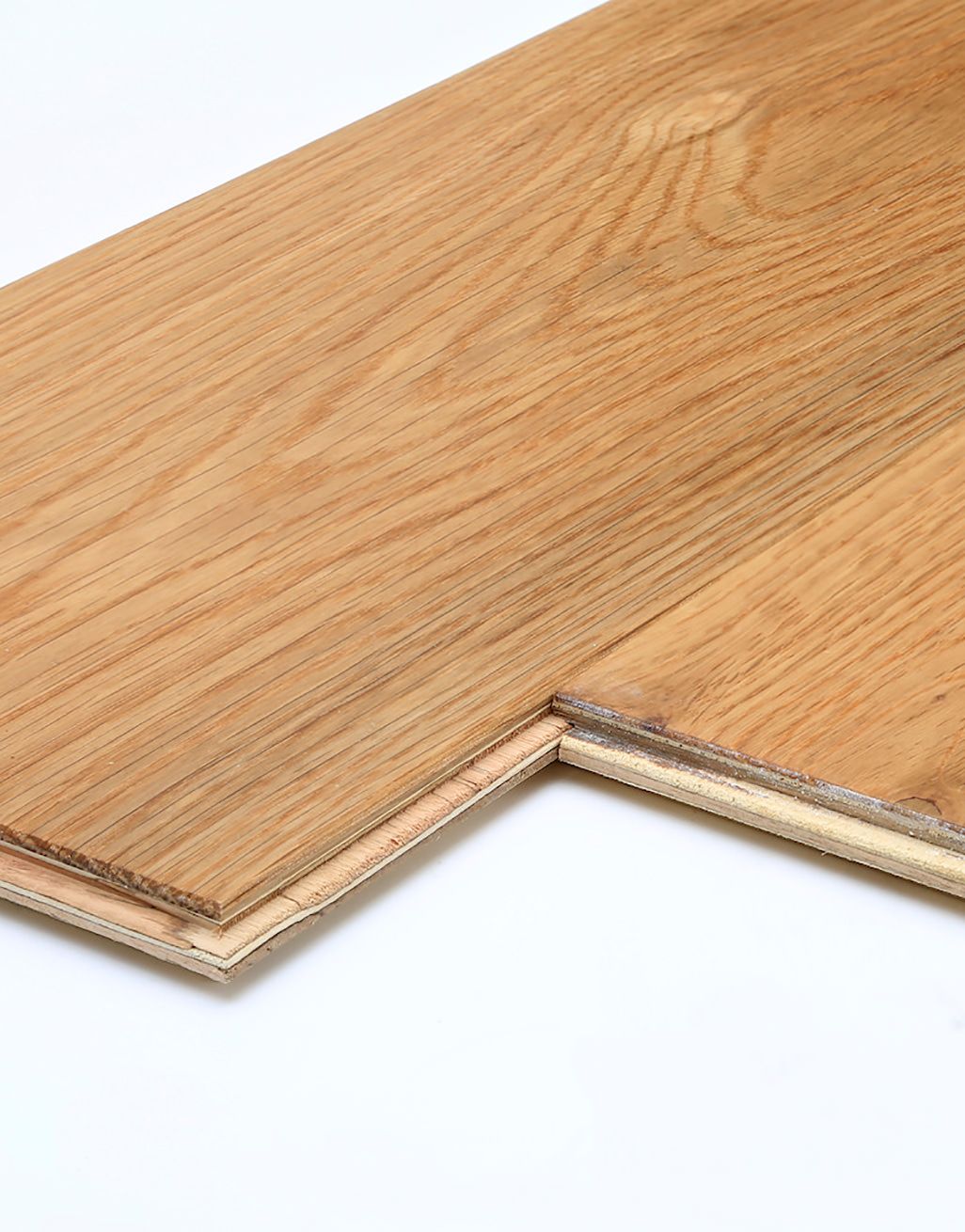 Manhattan Natural Oak Lacquered Engineered Wood Flooring 6
