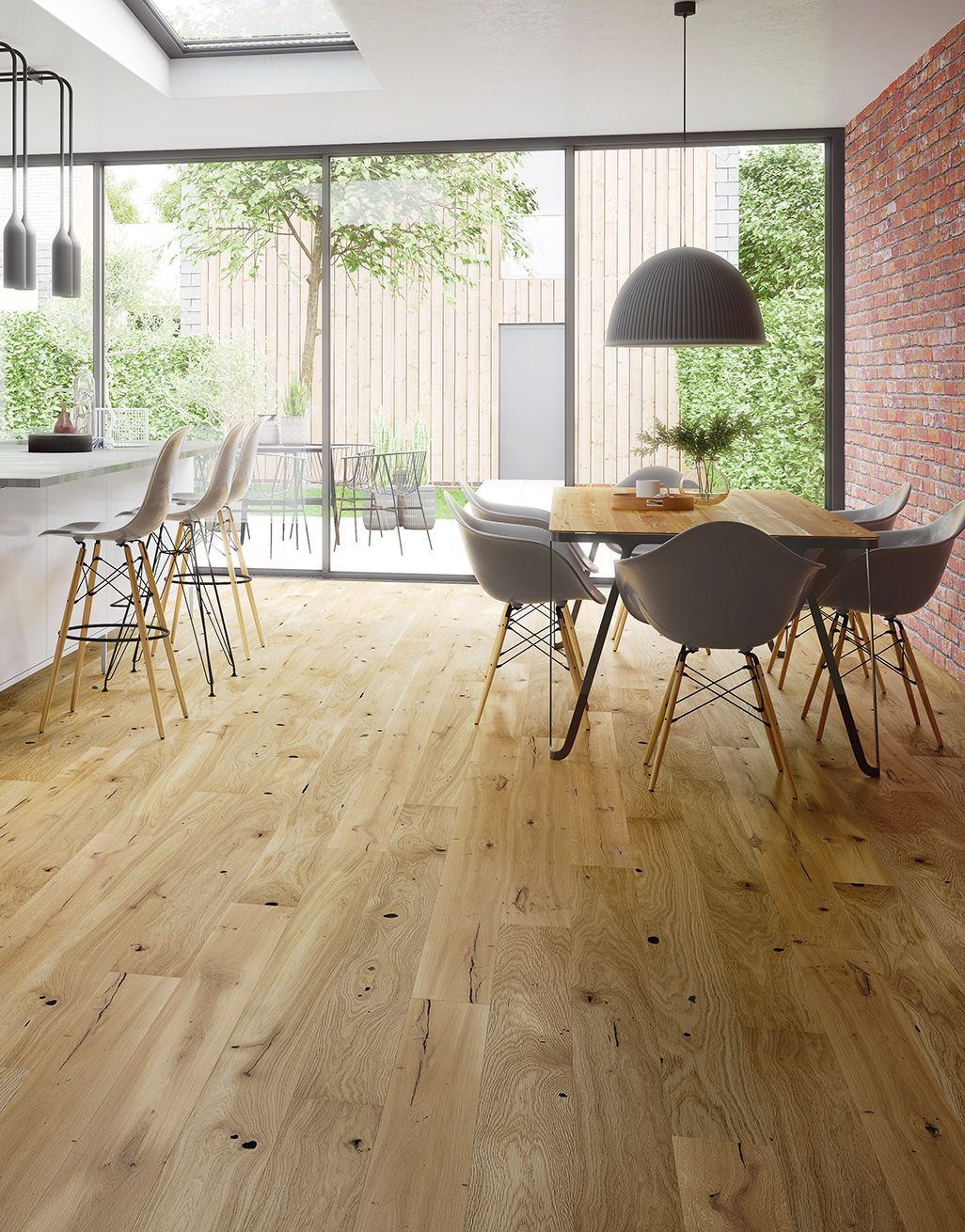 Carpenters Choice 14mm x 155mm Natural Brushed & Oiled Engineered Wood Flooring 4