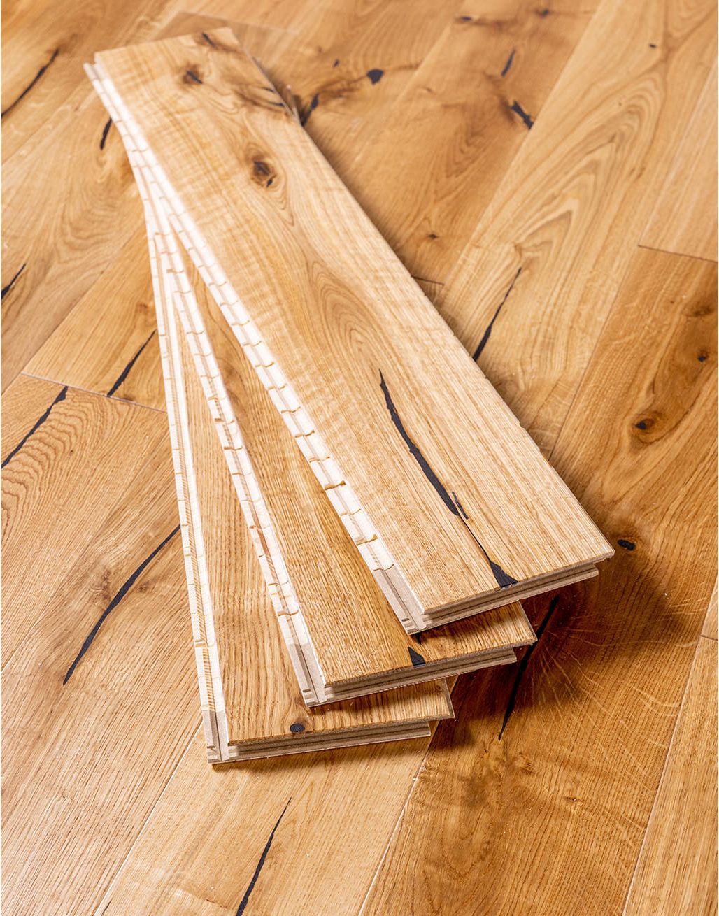 Carpenters Choice 130mm - Natural Oak Lacquered Engineered Wood Flooring 3