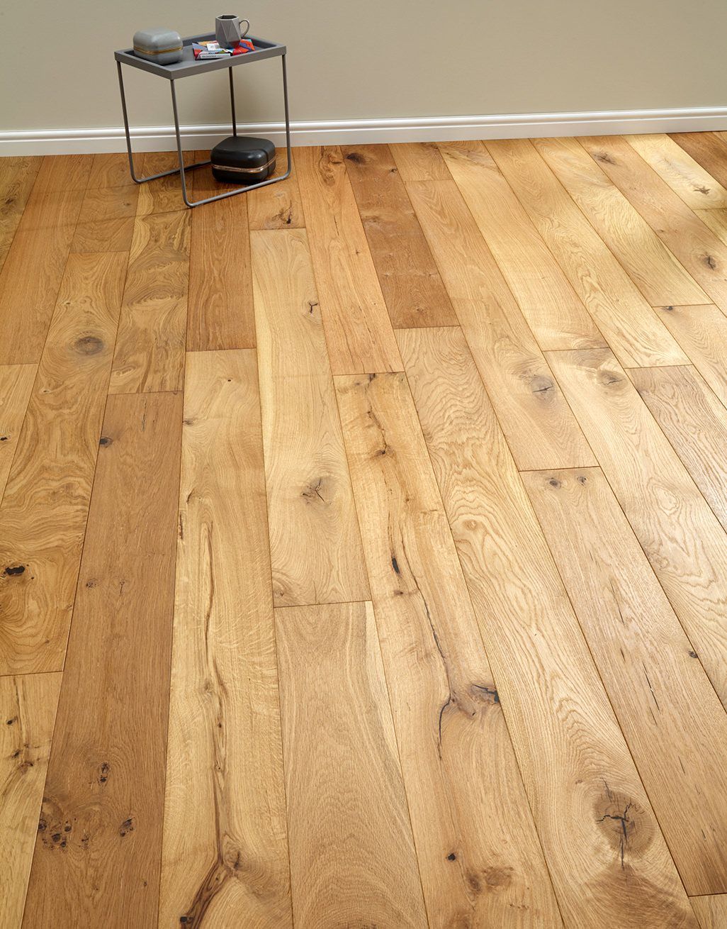Manhattan Natural Oak Brushed Oiled, Natural Hardwood Floors