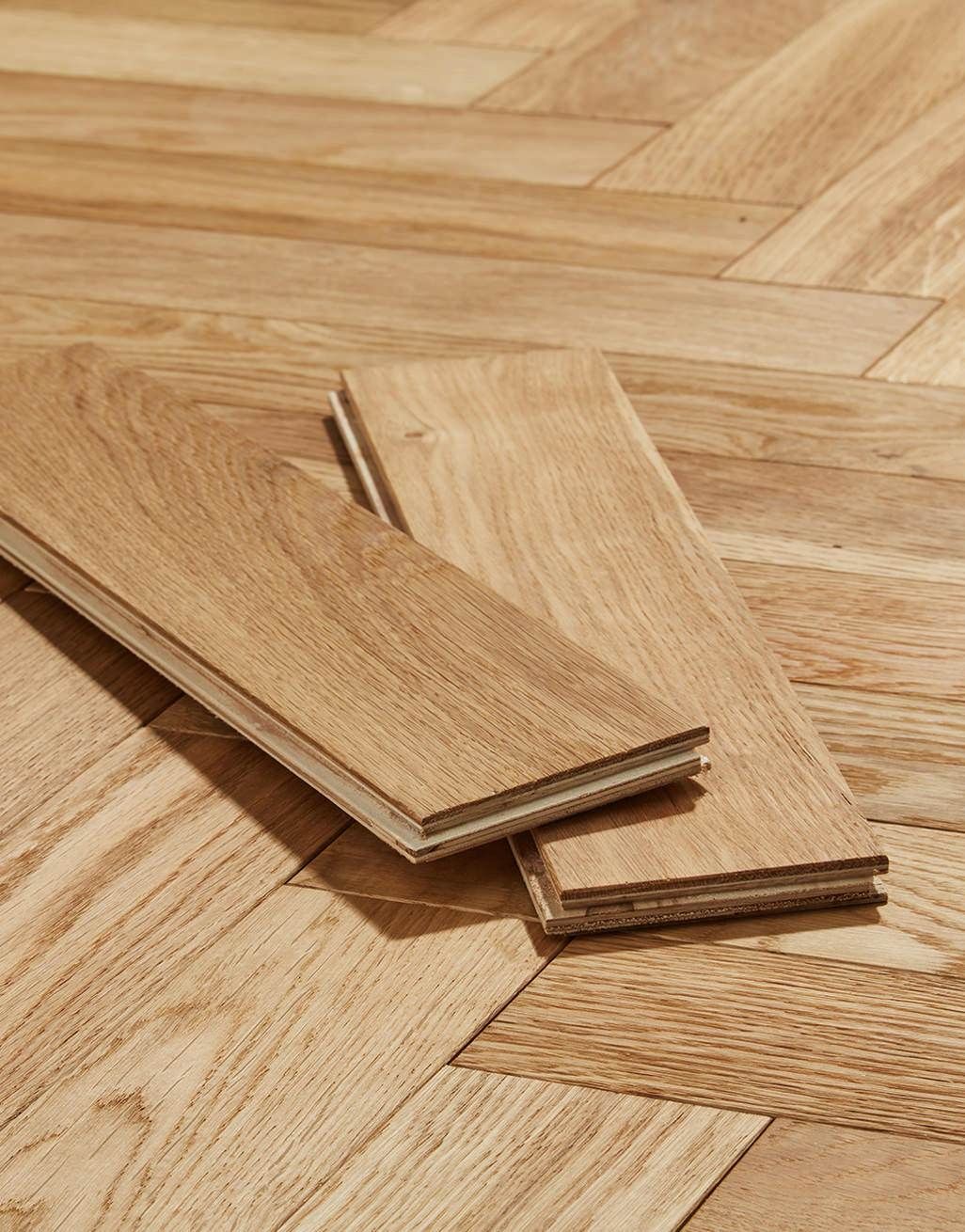 Oxford Herringbone Natural Oak Engineered Wood Flooring 3