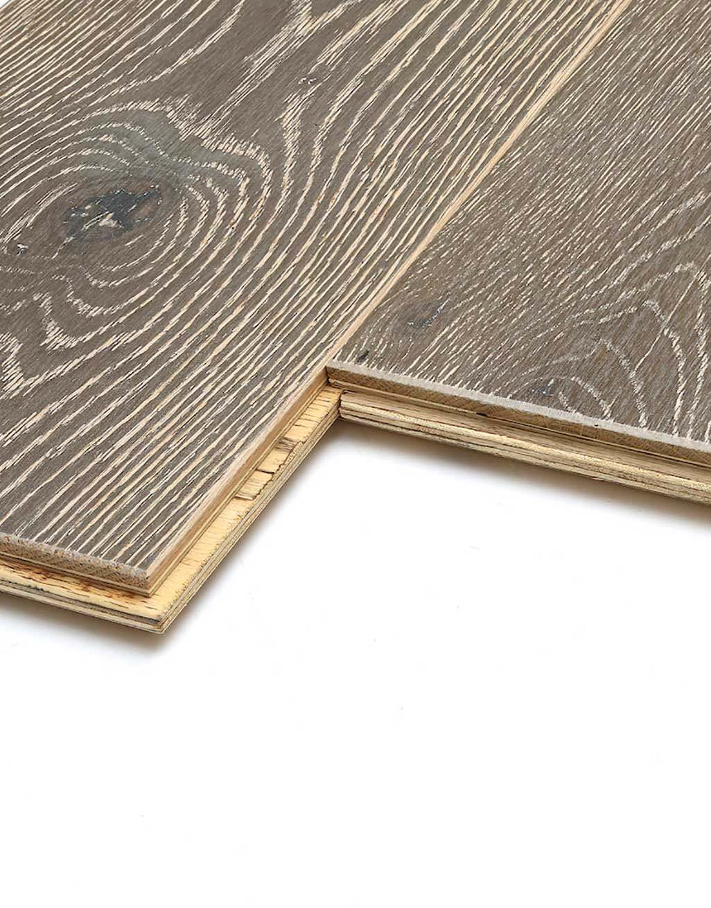 Whitewashed Luxury Platinum Oak Engineered Wood Flooring 4