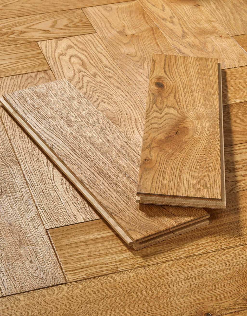 Luxury Parquet Golden Oiled Oak Solid Wood Flooring 3
