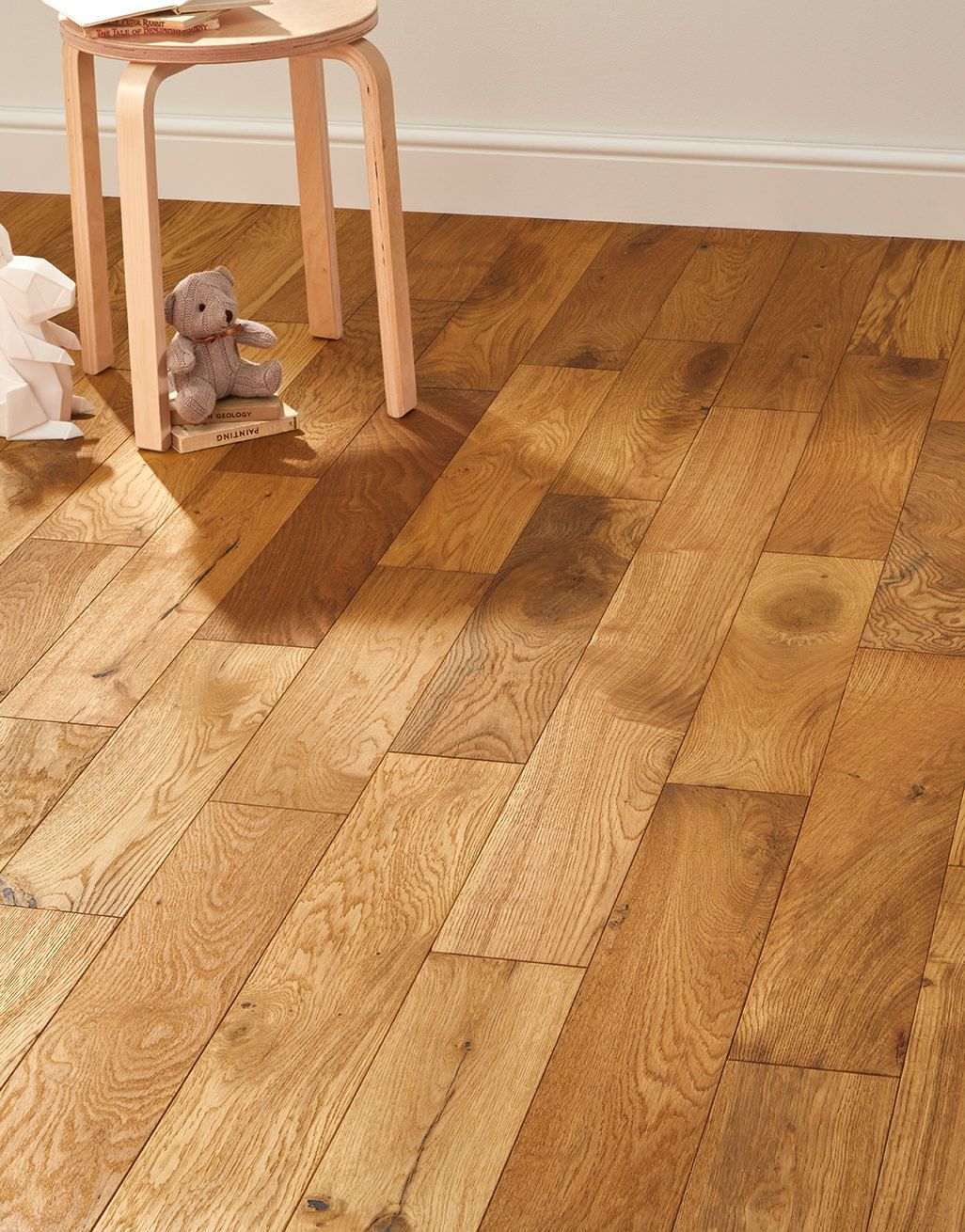 Studio Natural Oak Brushed & Oiled Engineered Wood Flooring 1