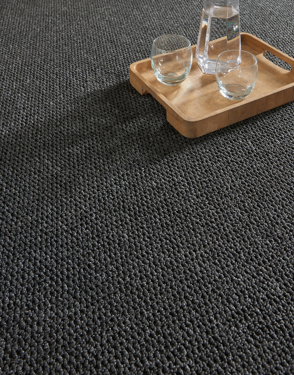 St Ives Black Grey Carpet