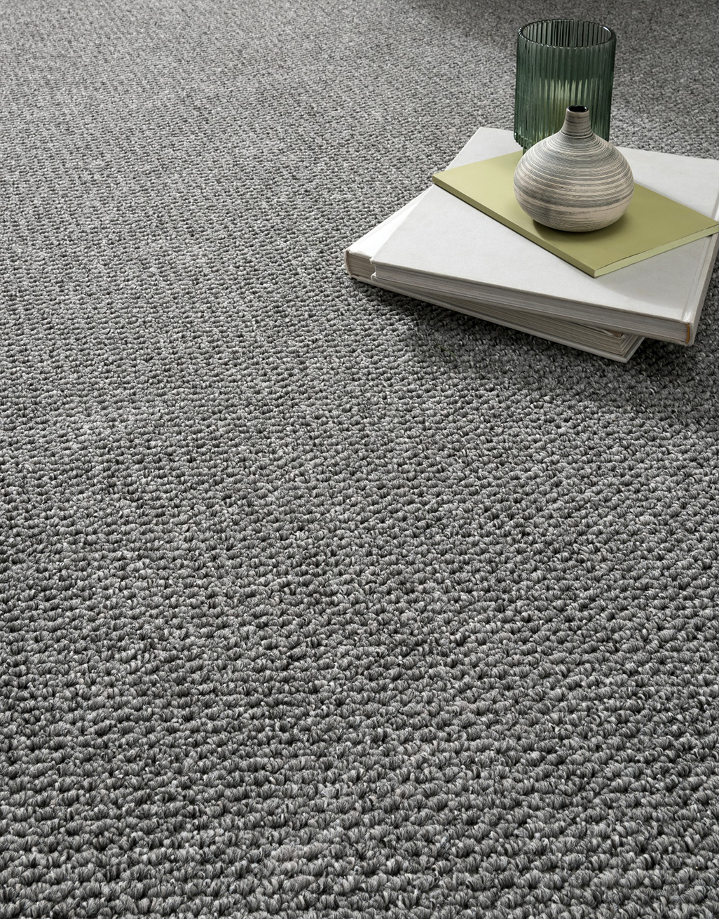 St Ives Light Grey Silver Carpet