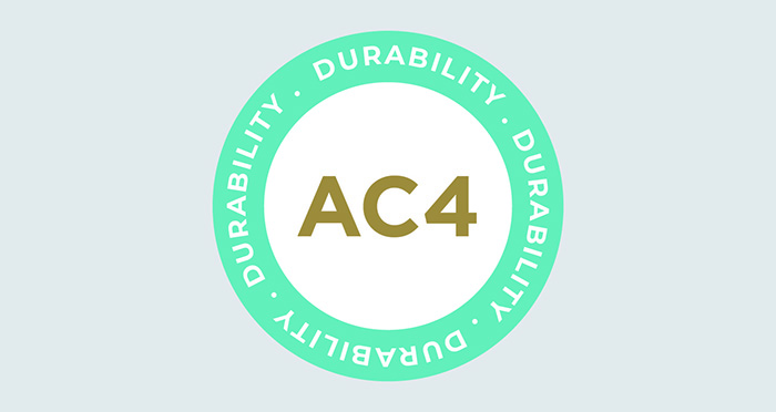 Vintage Chateau Herringbone - Golden Brown Laminate Flooring - Descriptive 3